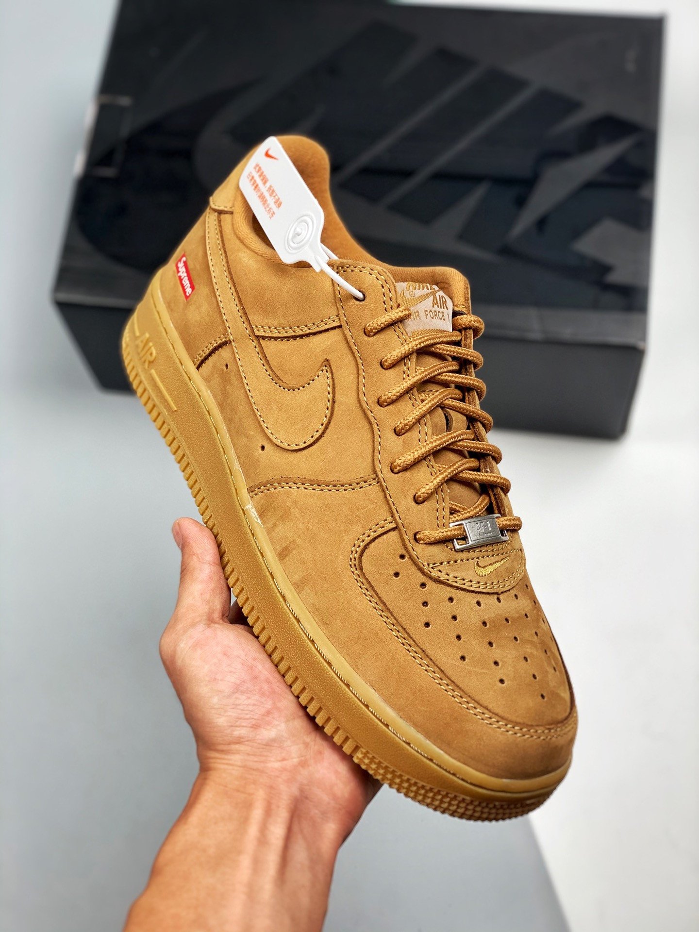 Supreme x Nike Air Force 1 Low Flax 5338860