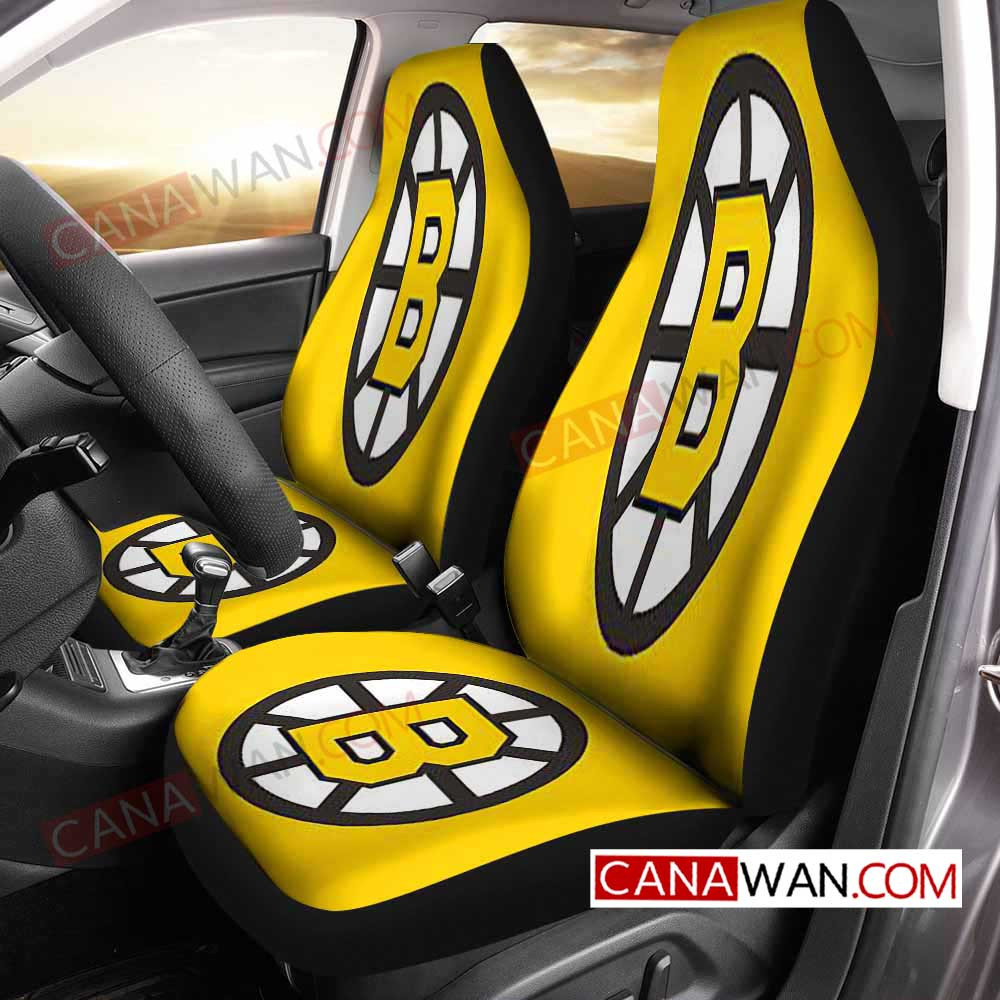 Boston Bruins Style543 (1) 3D Customized Personalized Car Seat Cover