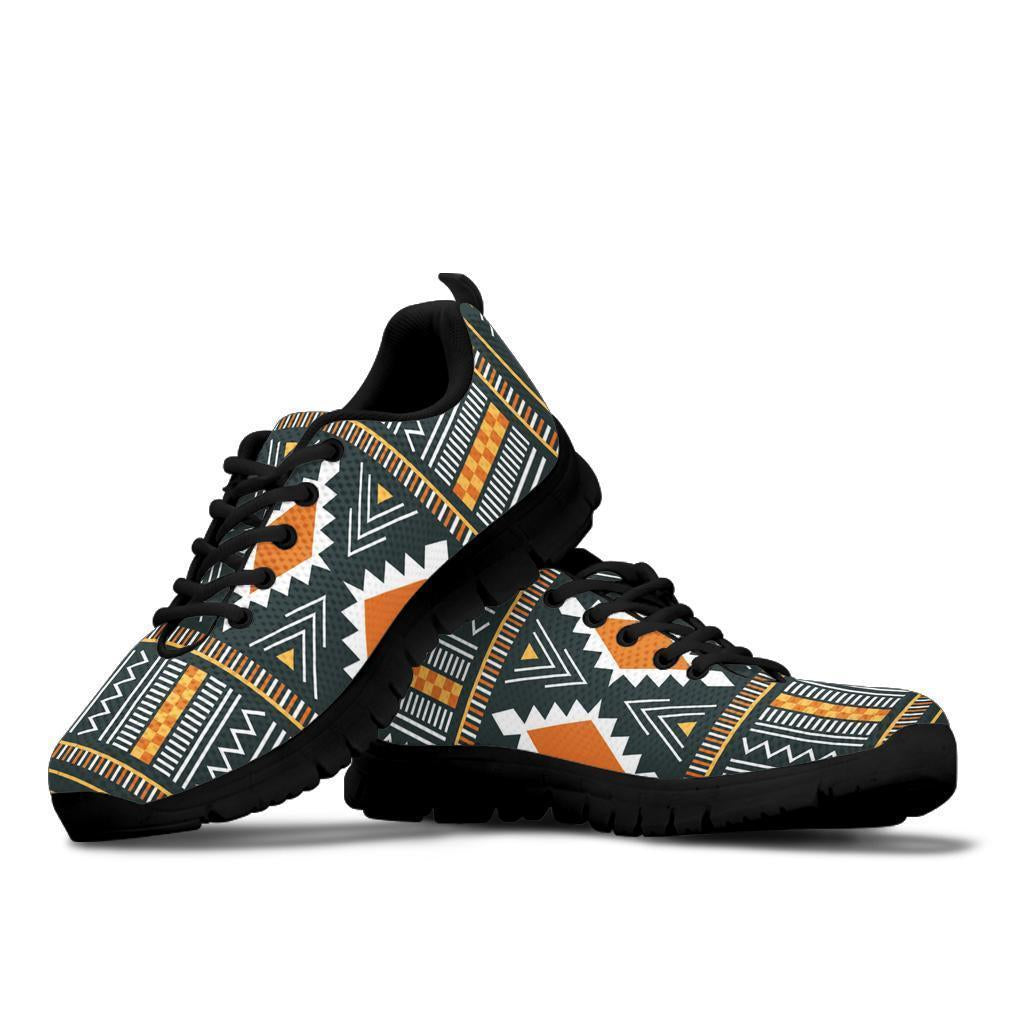 Greek Life Shoes – Ashanti Geometric Kente Sneakers