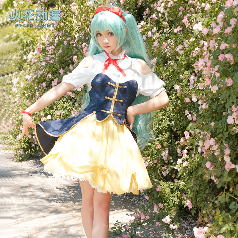 Anime Cosplay Snow Miku Princess Dress White Princess Miku Cosplay Costume Snow Miku Cosplay Costumes for Women alx