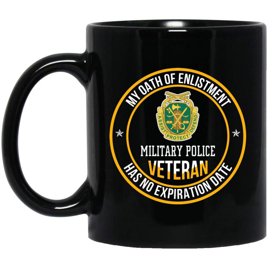 Military Police Veteran Shirt My Oath Of Enlistment Veterans Day Christmas Gift Mug