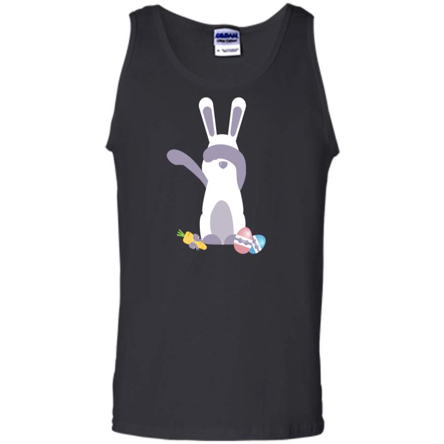 Cute Easter Bunny T-shirt Dabbing Bunny Tshirt Tank Top