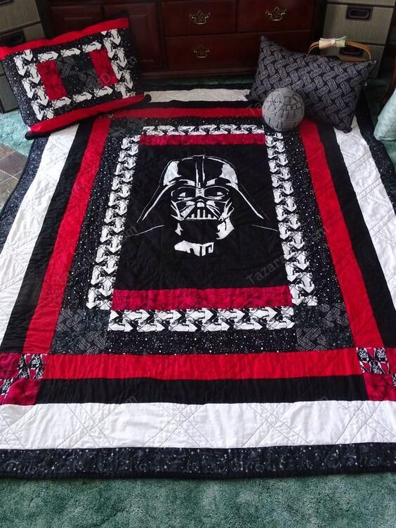 Darth Vader Fabric Quilt