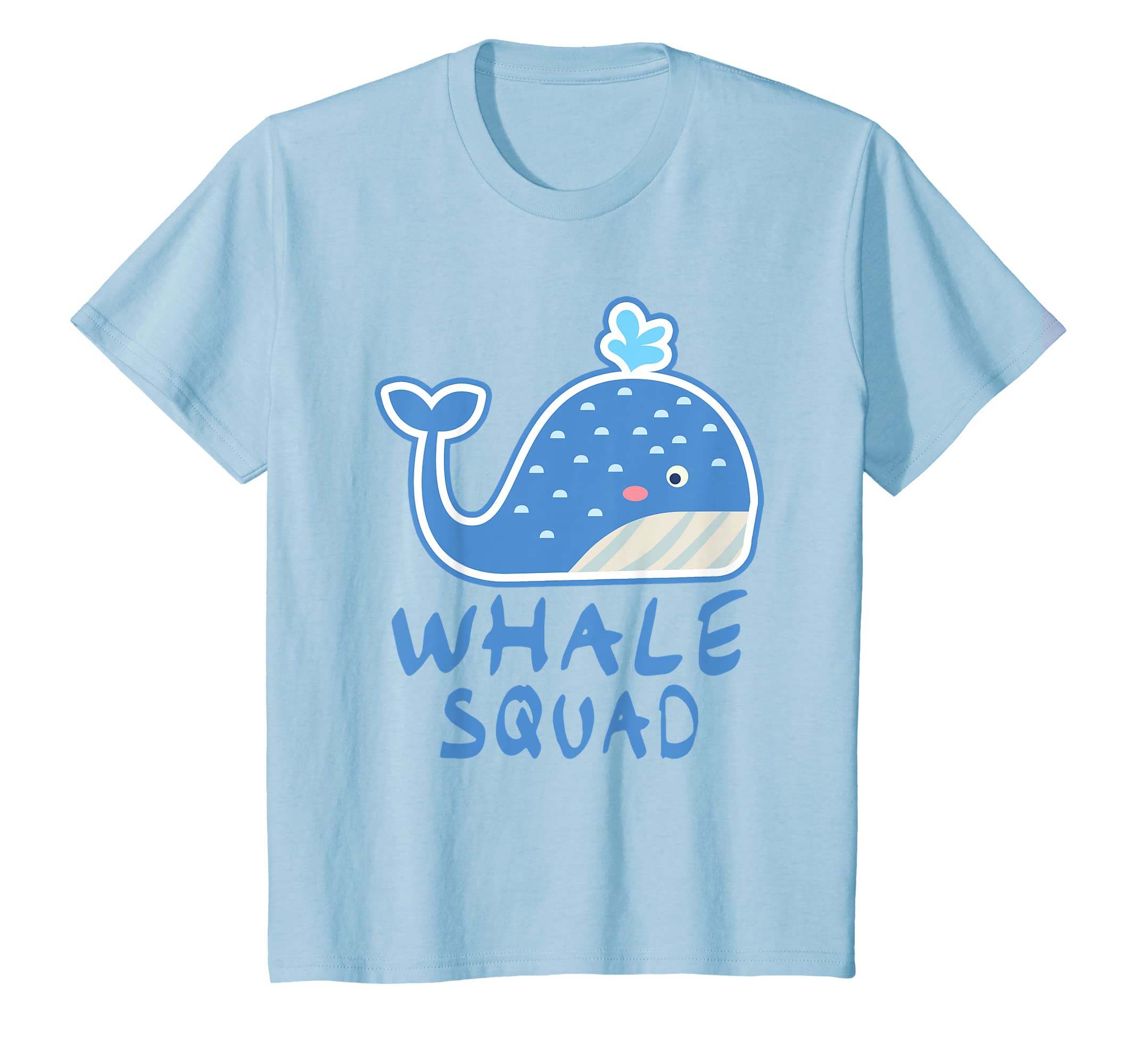 Whale Squad T Shirt Boys Girls Kids Sea Love Whales Gift