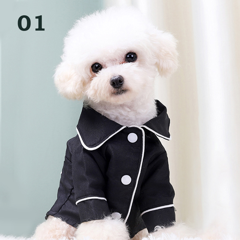 Pet Dog Pajamas Winter Dog Jumpsuit Clothes Cat Puppy Shirt Sleepwear Pet Coat Clothing For Small Dogs French Bulldog Yorkie alx