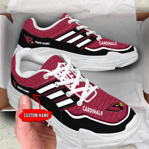 Arizona Cardinals Personalized Chunky Sneakers 30