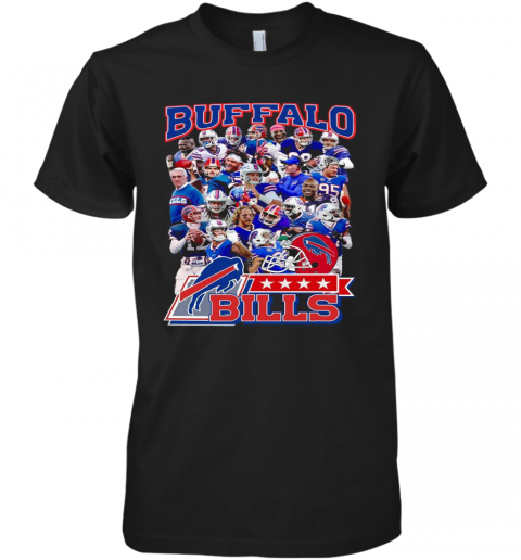 The Buffalo Bills Team Football Players 2021 Premium Men’S T-Shirt