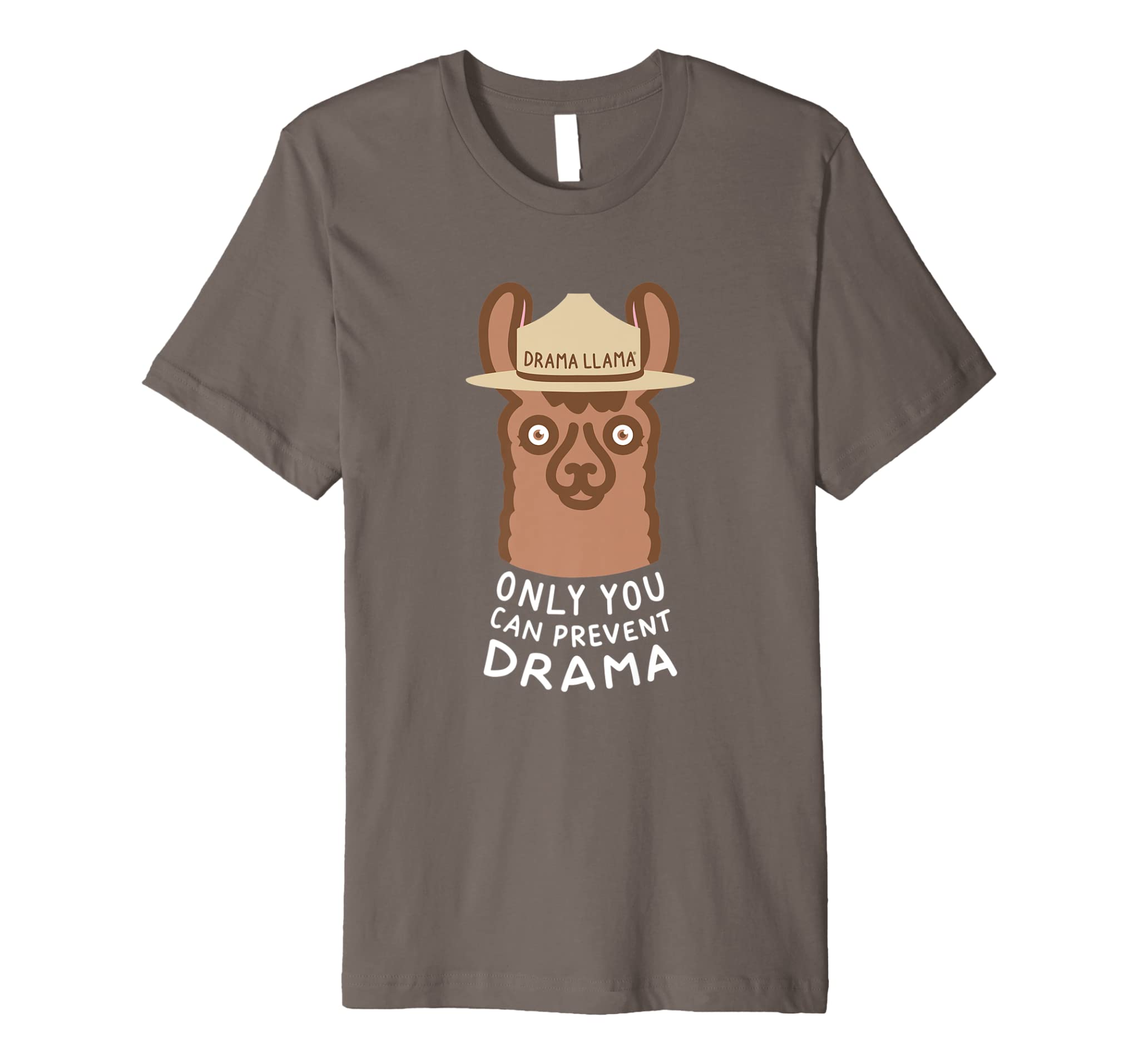 Original Smokey Llama Only You Can Prevent Drama Llama Tee Premium T-Shirt