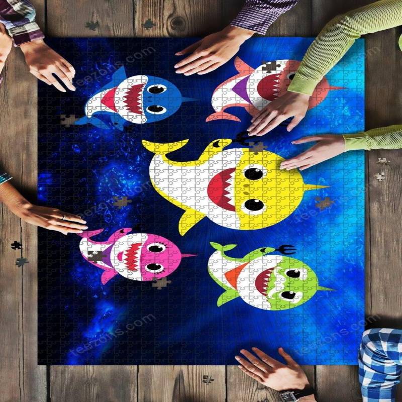 baby shark JIGSAW puzzle kid toys