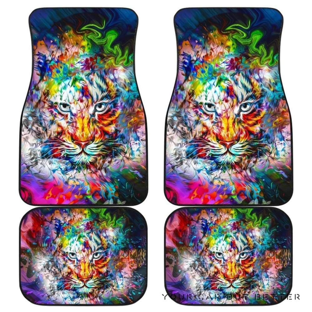 Wild Tiger Car Floor Mats 053613 Personalized Car Seat Floor Mat Custom Print