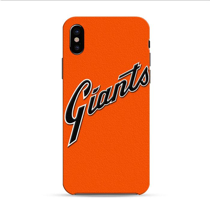 San Francisco Giants Text iPhone XS 3D Case