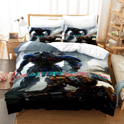 Transformers 26 Duvet Cover Pillowcase Home Decor 3D Bedding Set 1607