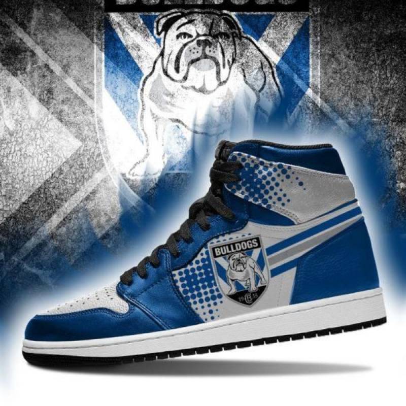 Canterbury bankstown Bulldogs 02 NRL Air Jordan Sport Custom Sneakers