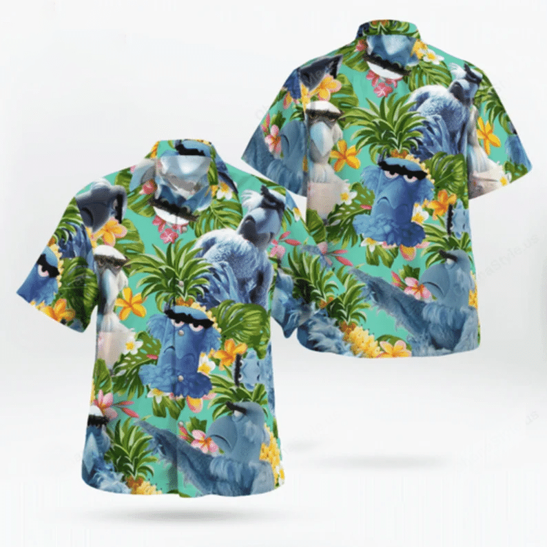 Sam The Eagle Muppet Show All Over Print Hawaii Shirt Ha111059