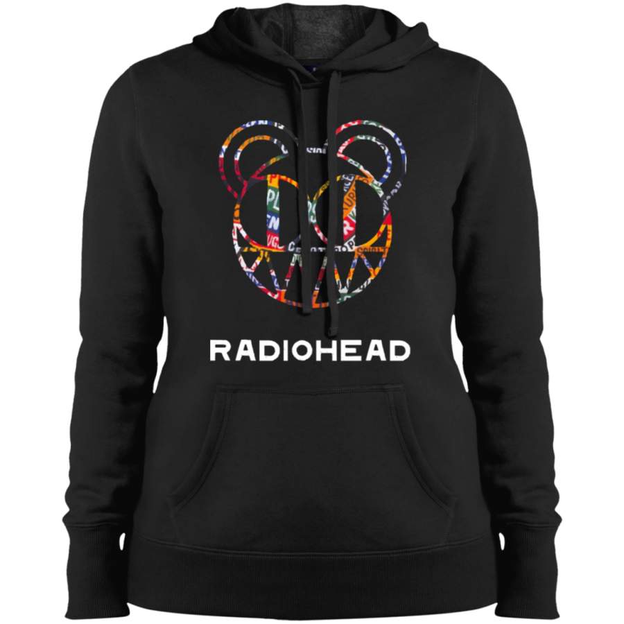 AGR Radiohead Bear logo Ladies’ Pullover Hooded Sweatshirt