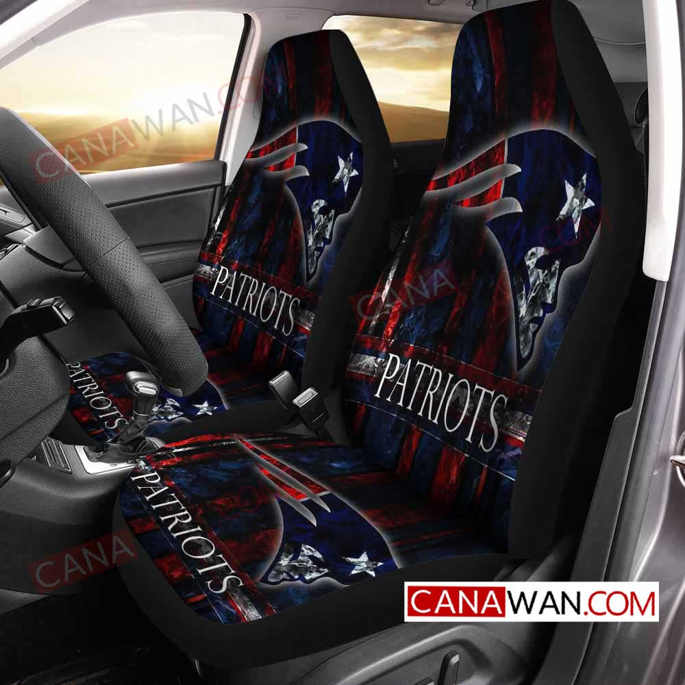 New England Patriots Style062 3D Customized Personalized Car Seat Cover