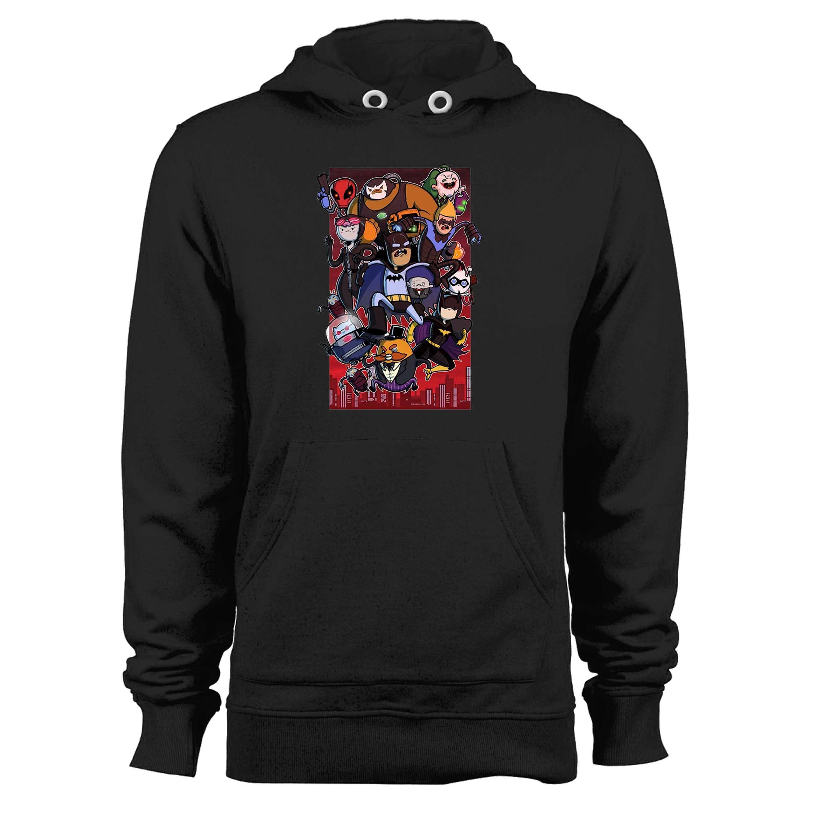 batman and joker adventure time Unisex Hoodie