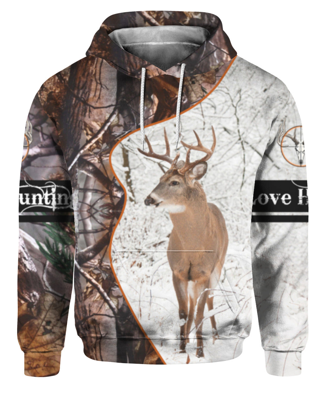 Oragontee White-Tailed Deer Love Hunting 3D All Over Print | For Men & Women | Adult | Hp1179