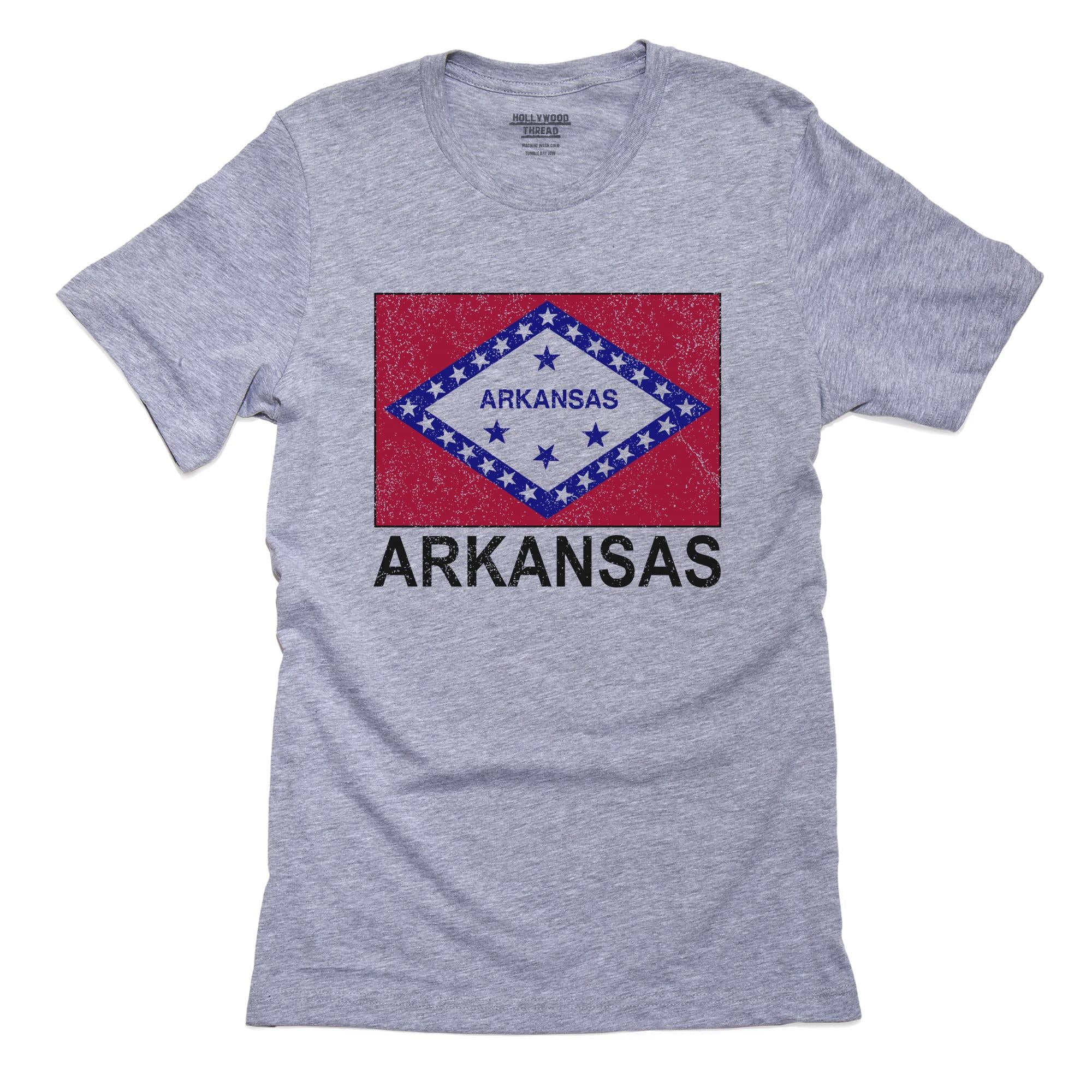 Arkansas State Flag – Special Vintage Edition T-Shirt, Framed Print, Pillow, Golf Towel