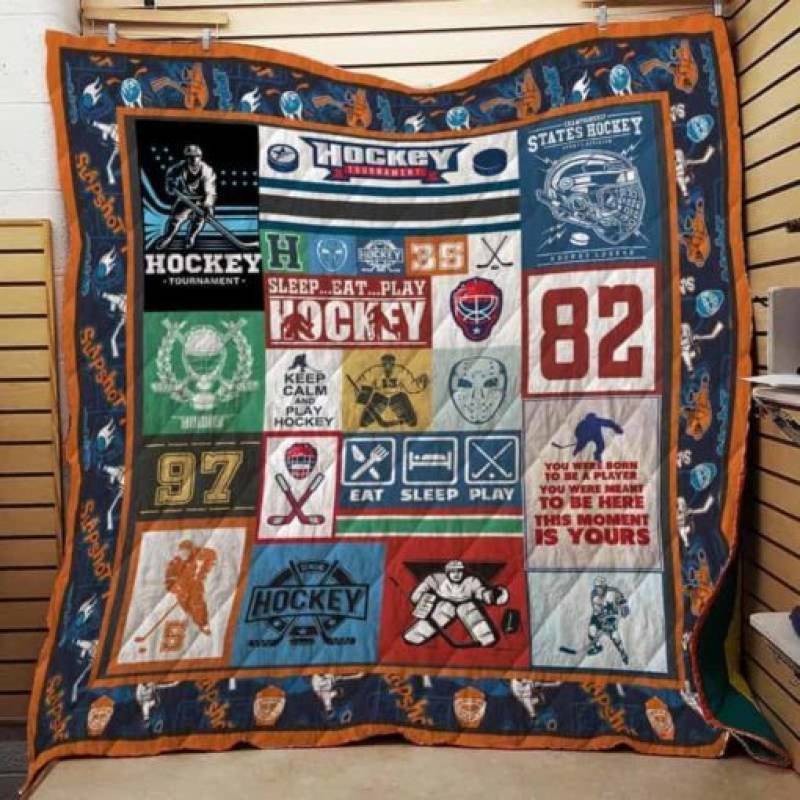 Hockey #1106-1 Blanket