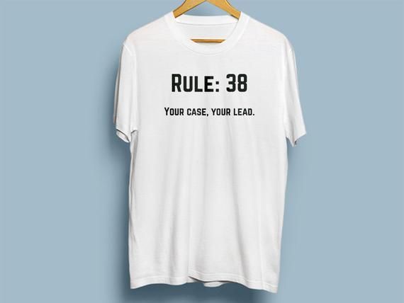 Ncis Leroy Jethro Gibbs Rules Shirt Rule 38 Your Case Your Lead Shirt