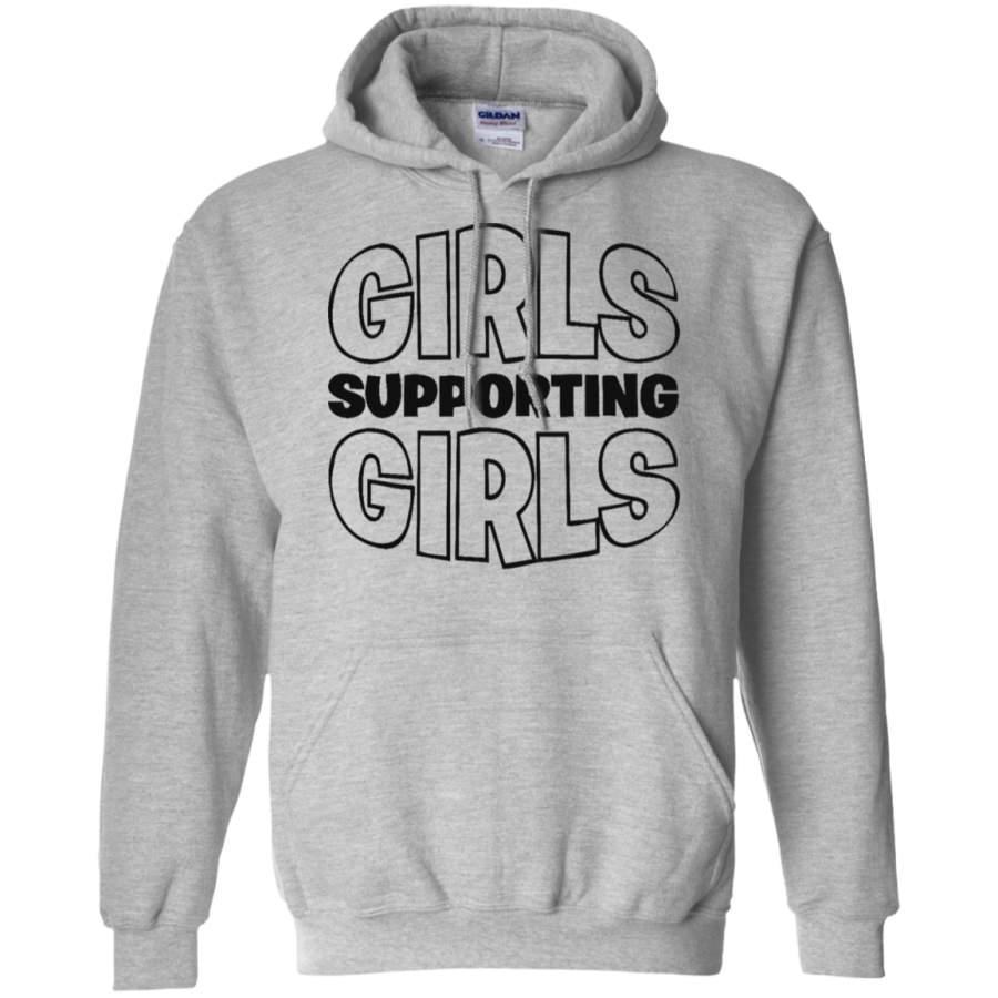 AGR girls supporting girls Gildan Pullover Hoodie