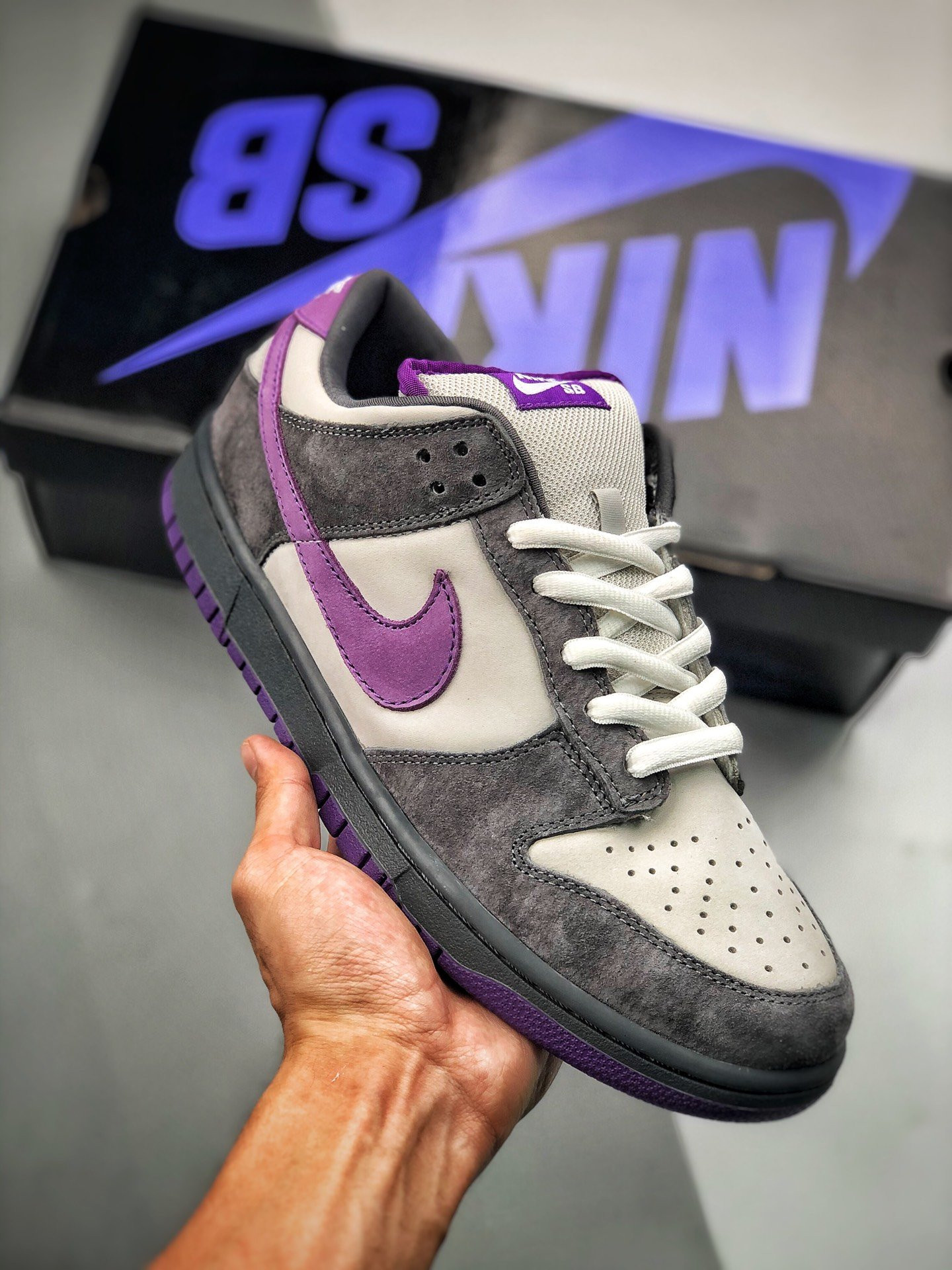 Nike Dunk SB Low ‘Purple Pigeon’ Light GraphiteViolet 5339186