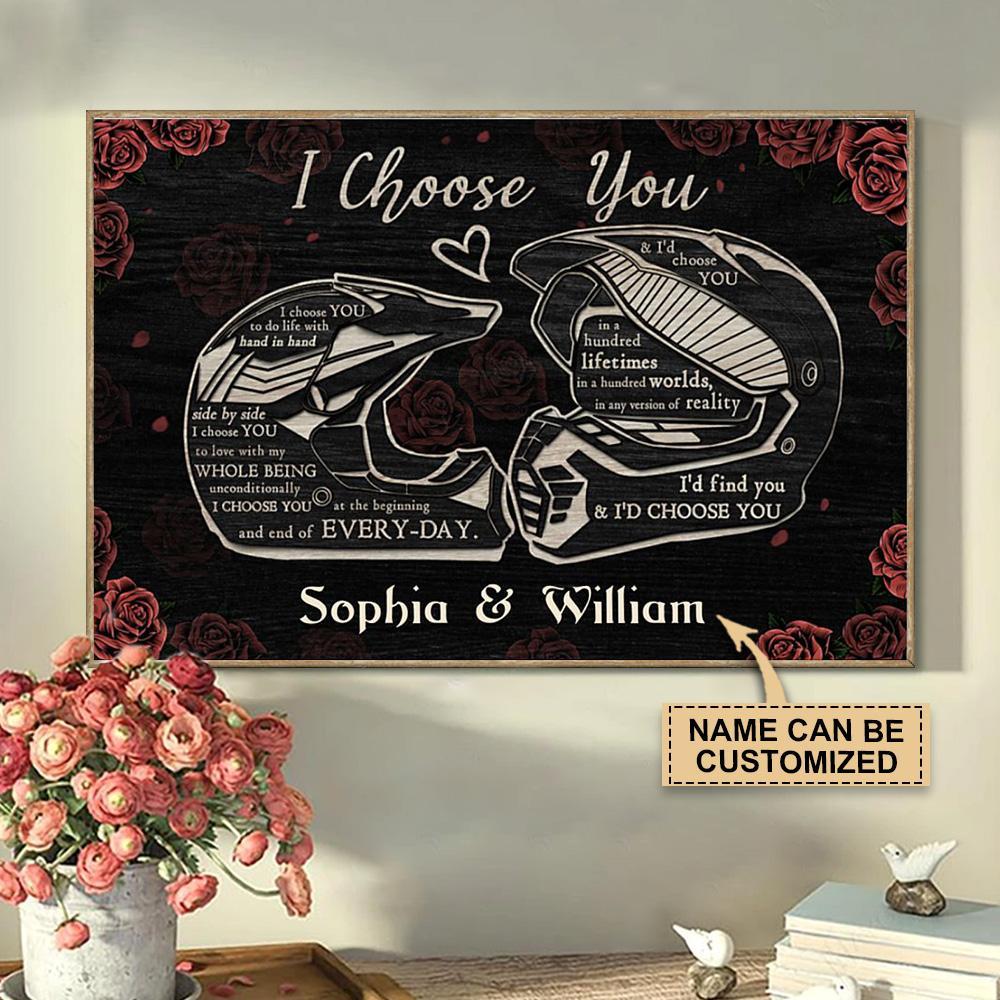 Personalized Motor I Choose You Poster - Poster Art Design