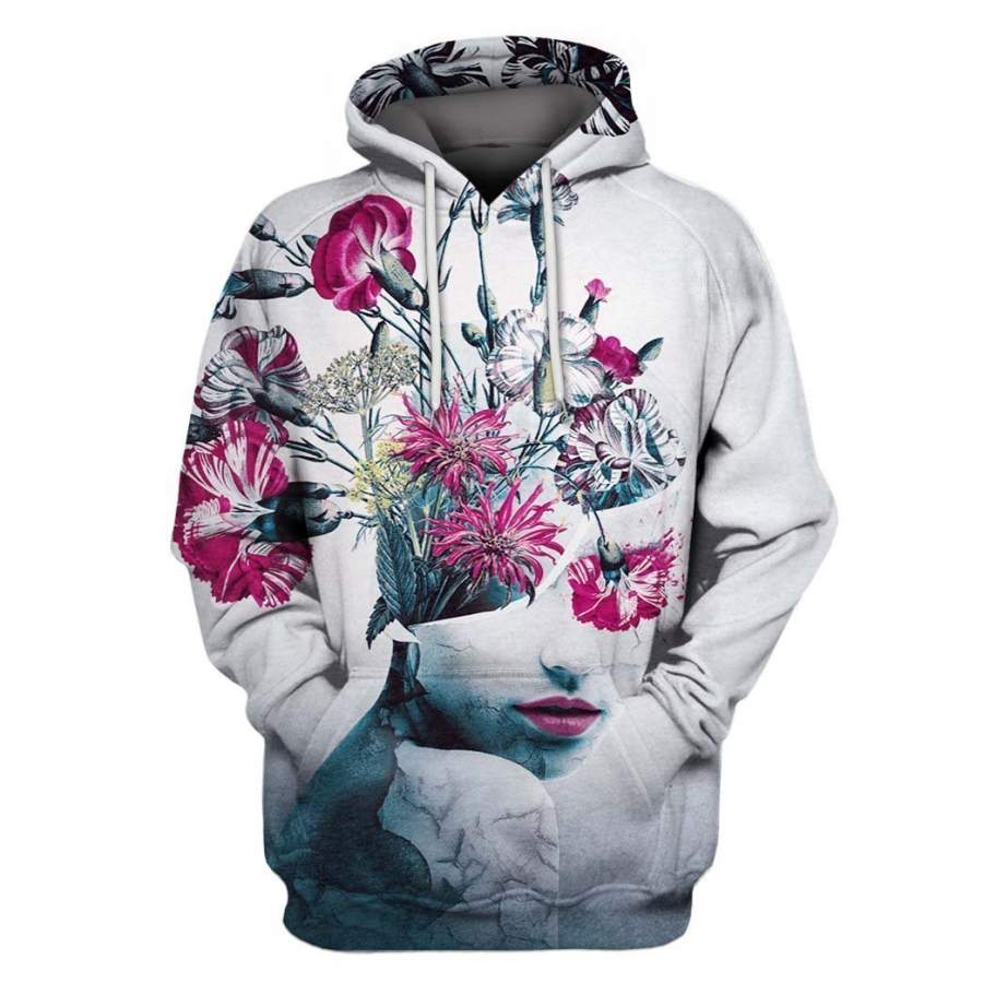 3D All Over Print Spirit of Flowers Shirt