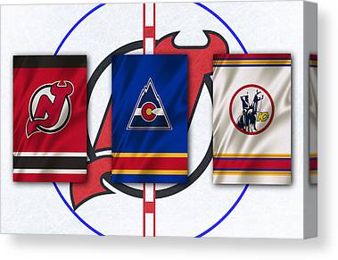 20 New Jersey Devils Joe Hamilton Canvas Print