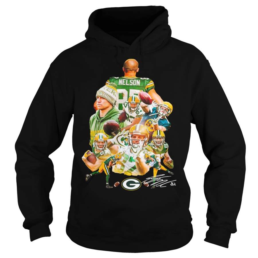 Jordy Nelson Green Bay Packers signature Hoodie