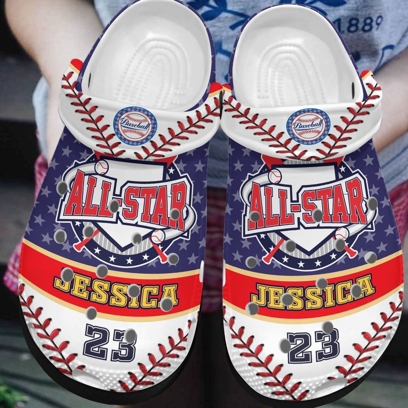 Baseball Personalized Clog, Custom Name, Text, Color, Number Fashion Style For Women, Men, Kid, Print 3D Baseball Is Life 5