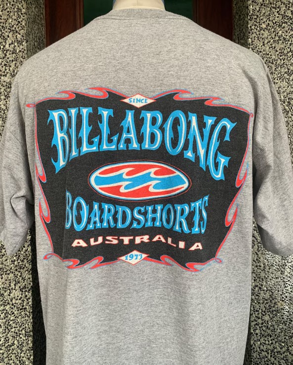 Vintage 90s Billabong Surf Boardshorts Australia 1973 Shirt Outfit