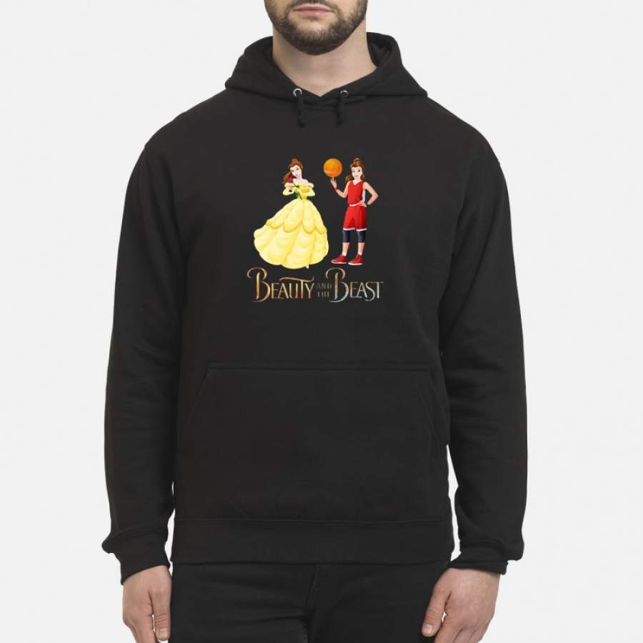 Basketball Belle Beauty and the Beast Hoodie