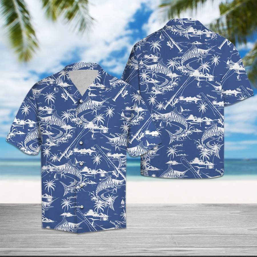 Fishing Summer Hawaiian Shirt Ha48122