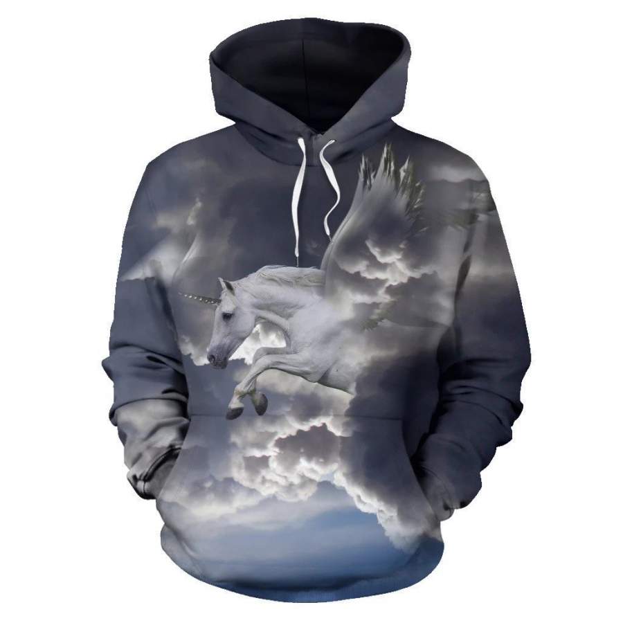 3D All Over Print Horse Hoodie NM120815