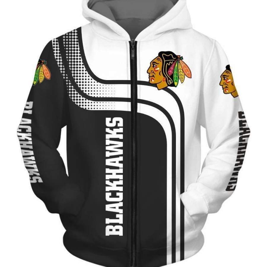 Chicago Blackhawks Hoodie 3D Style1533 All Over Printed