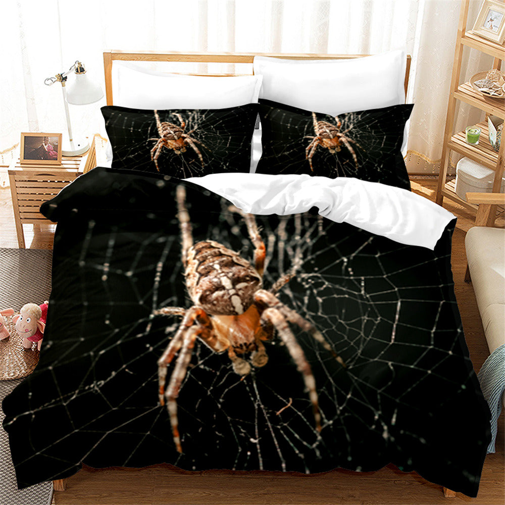 3D Animal Spider Pattern Quilt Cover Set Bedding Set Duvet Cover Pillowcases 95