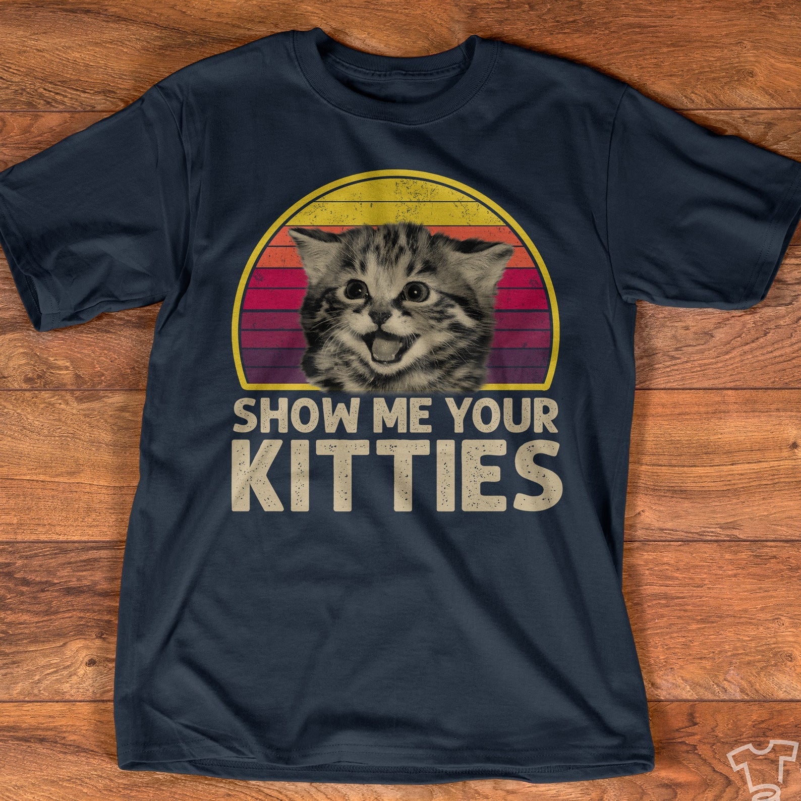 Show Me Your Kitties Cat Vintage Pet Kitten Lover Tshirt