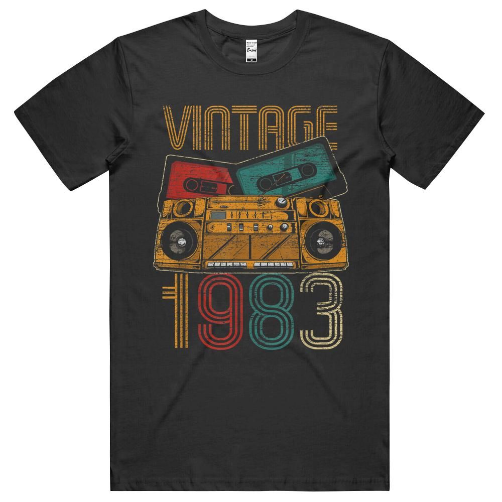 38th Birthday Gifts – Years Old Vintage 1983 Unisex Shirt