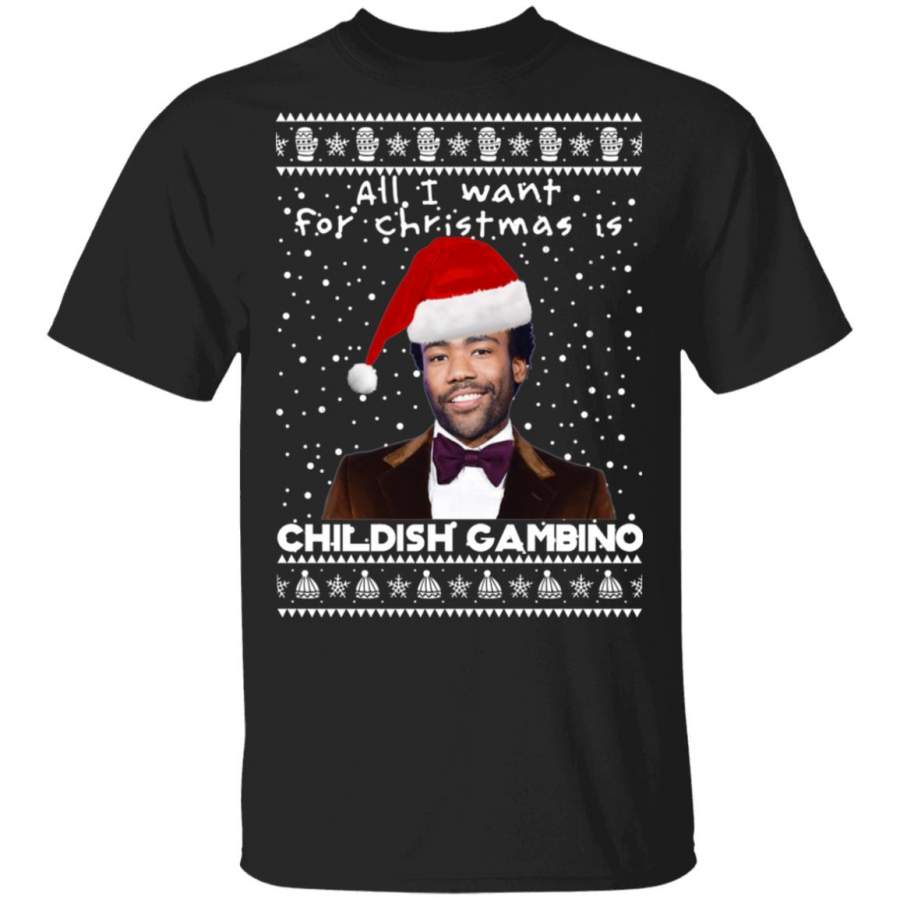 Childish Gambino Rapper Ugly Christmas Sweater