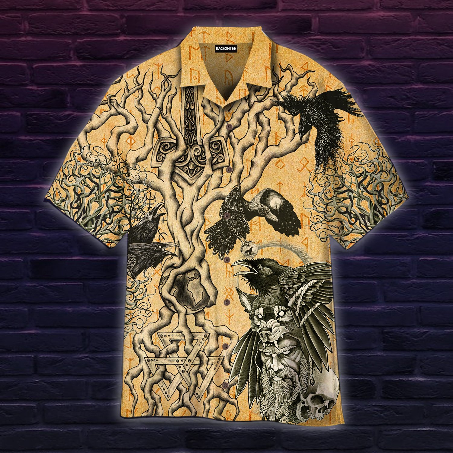 Wonderful Viking Tree Of Life Hawaiian Shirt | For Men & Women | Adult | Wt1509