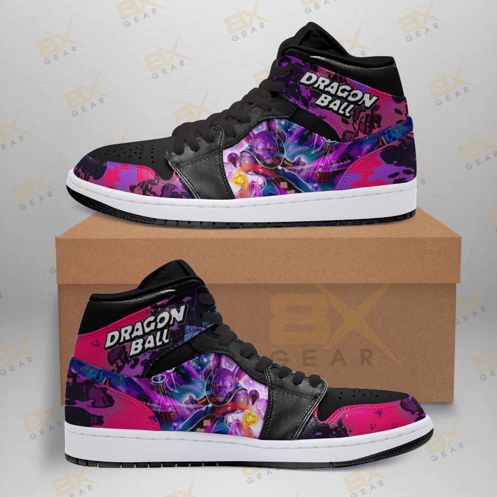 Beerus Shoes Dragon Ball Jd Sneakers Anime Fan Gift