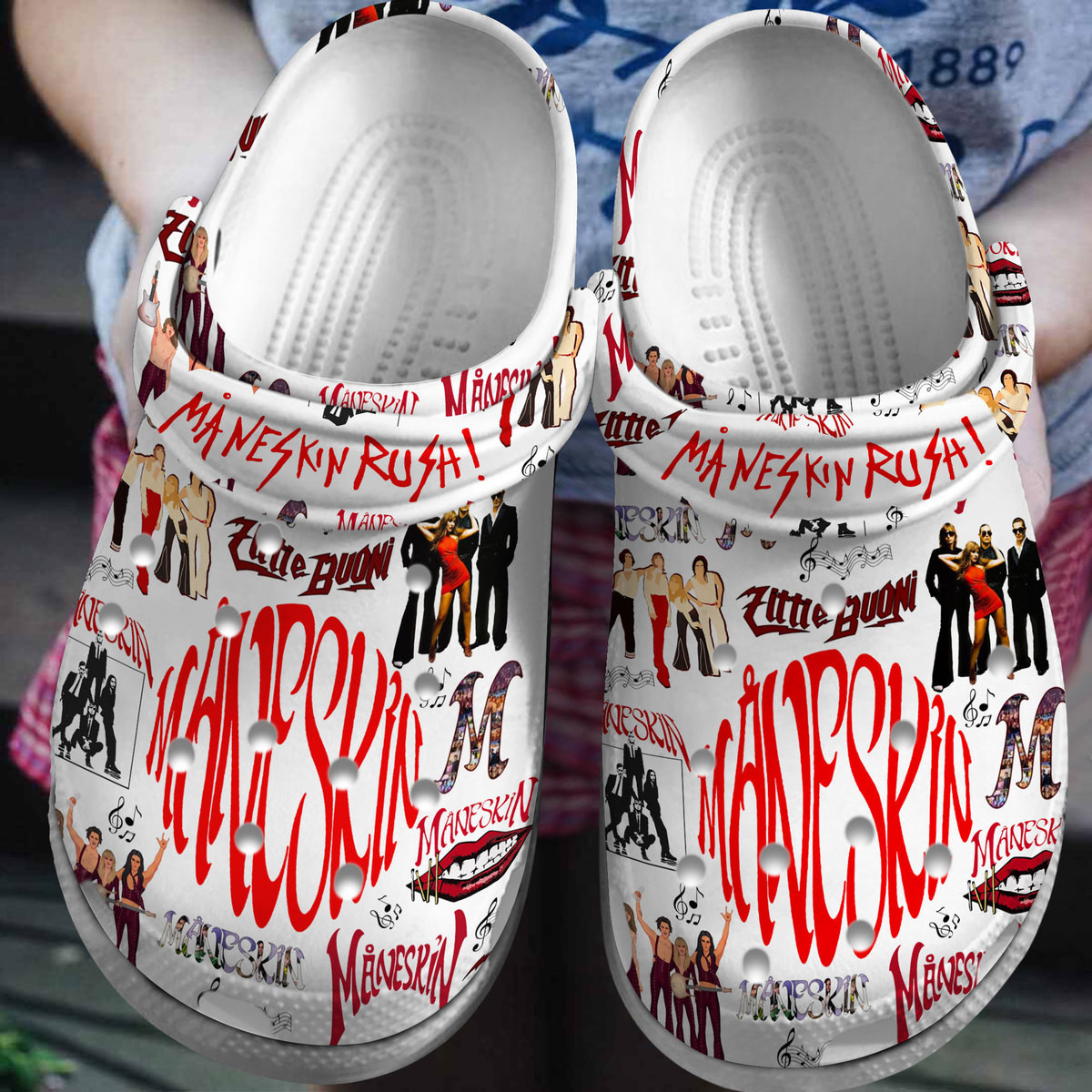 Maneskin Movie Crocss Clogs For Men Women And Kid Crs-Mnk-Hd-1707D3