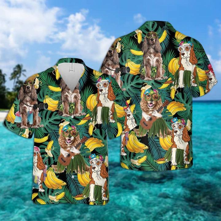 Cocker Spaniel Leaves Hawaii Shirt For Men And Women Ha34284