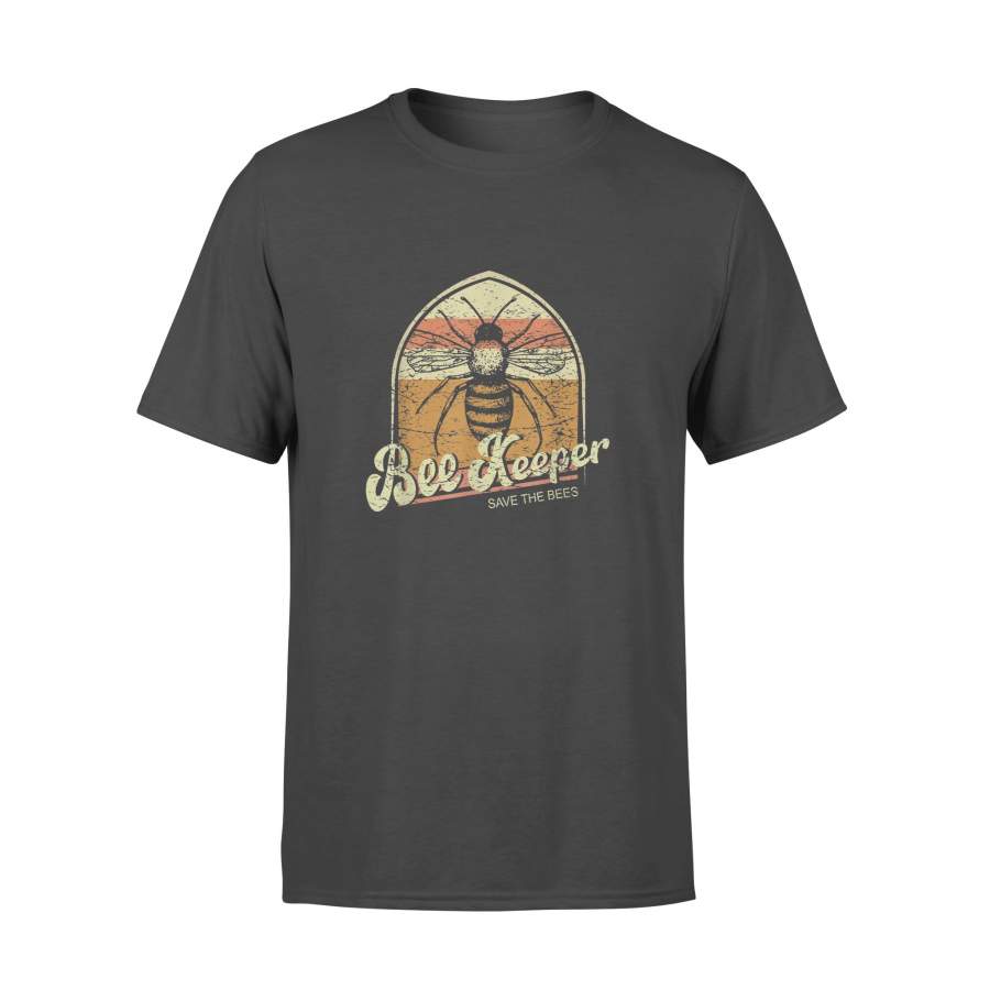 YOLOstuff Retro Vintage Bee keeper Beekeeping Save The Bees T – Standard T-shirt