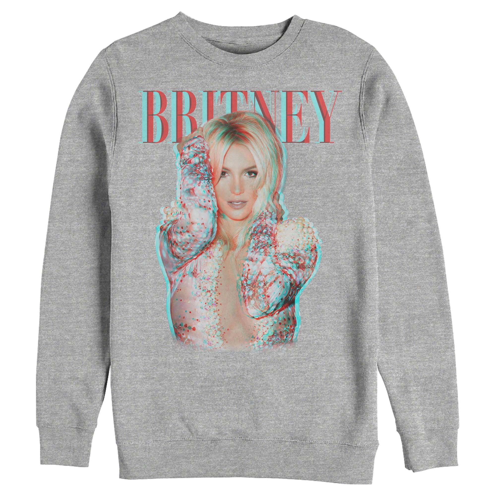 Britney Spears Men’S Pop Star Glitch  Sweatshirt