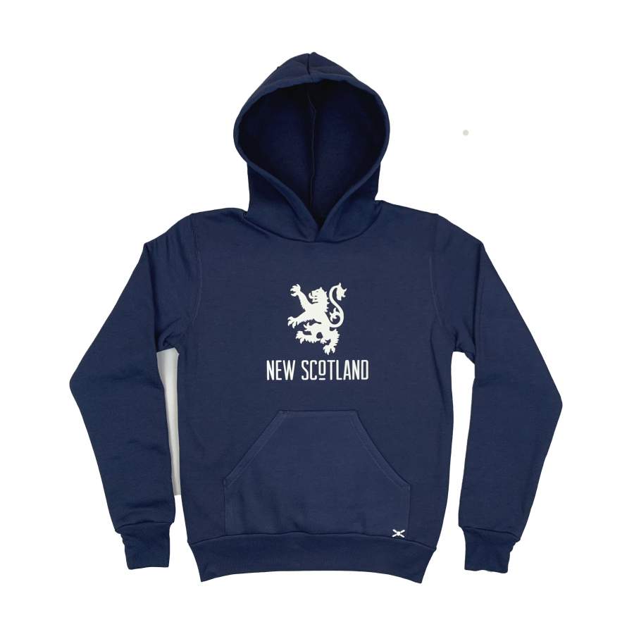 The Weekend Youth Hoodie – Classic Lion in Navy/White