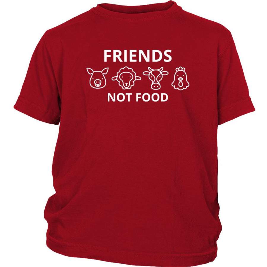 Animal Are Friends Not Food B 2 – District Youth Shirt