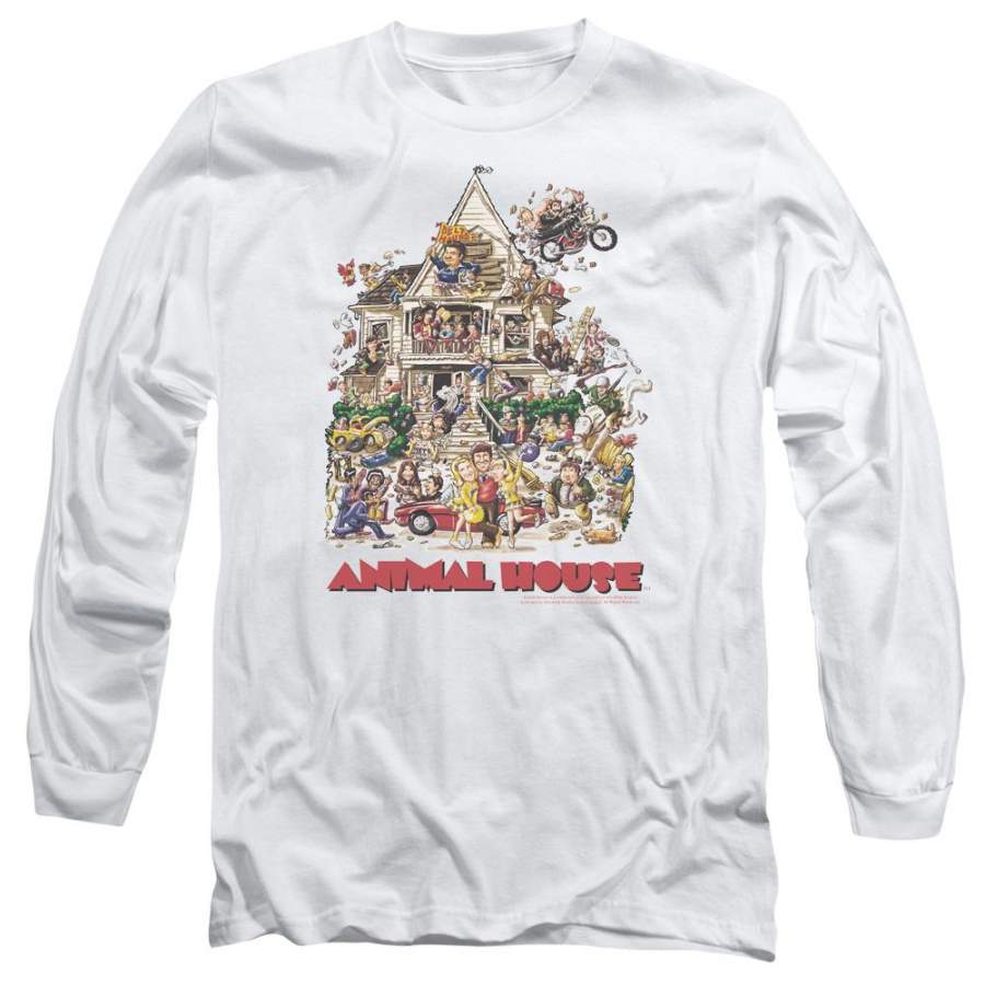 Animal House Poster Art Men’s Long Sleeve T-Shirt